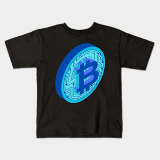 Bitcoin Trading Design Kids T-Shirt